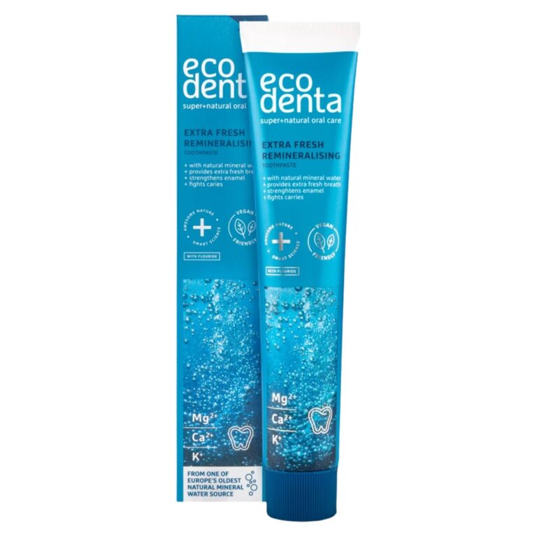 Extra fresh and remineralising toothpaste with natural mineral water(75ml)