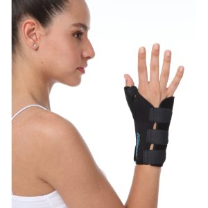 Wrist Splint with Thumb Support (Short) Neoprene Fabric (SU-4009)