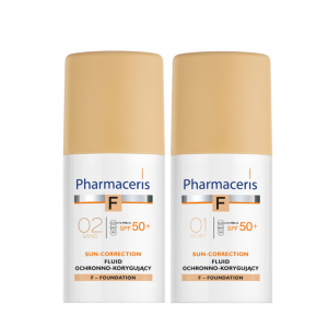 Pharmaceris F FLUID FOUNDATION SPF 50+ protective-corrective SUN-CORRECTION (30 ml)