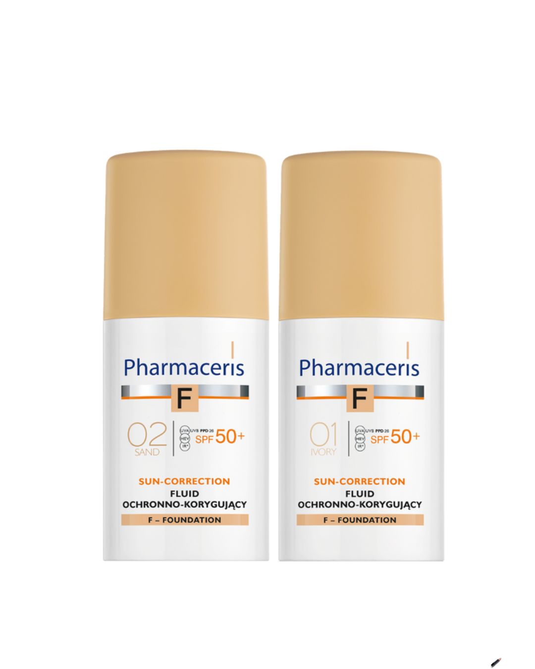 Pharmaceris F FLUID FOUNDATION SPF 50+ protective-corrective SUN-CORRECTION (30 ml)