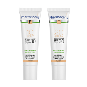 PHARMACERIS F MINERAL MATTIFYING FLUID DERMO-FOUNDATION SPF 30 (30 ml)