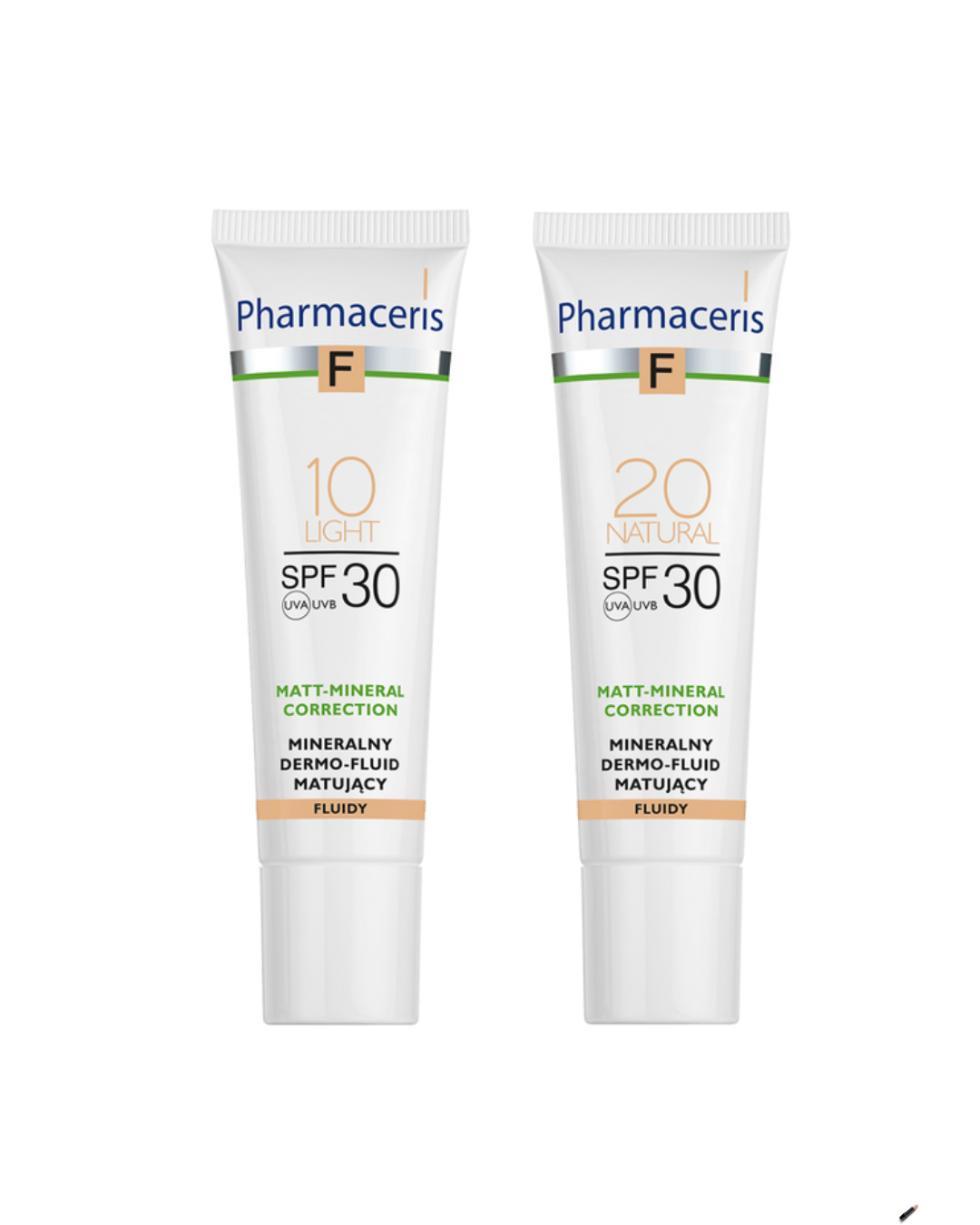 PHARMACERIS F MINERAL MATTIFYING FLUID DERMO-FOUNDATION SPF 30 (30 ml)