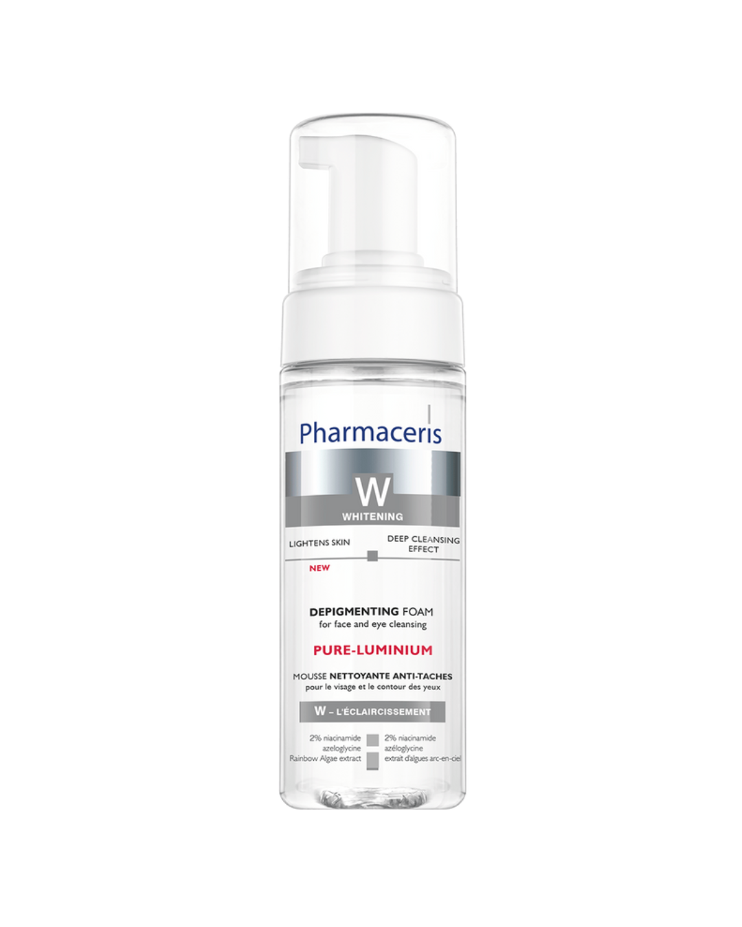 Pharmaceris W DEPIGMENTING FOAM for face and eye cleansing PURE-LUMINIUM (150ml)